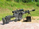 Long Range Gewehr im Kal. 50 BMG die Patrone hat einen Wirkungskreis bis 4500 M